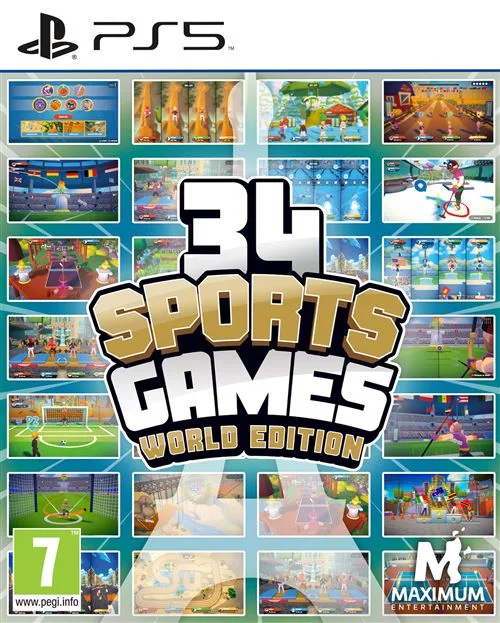 Just For Games 34 Sports Games World Edition PS5