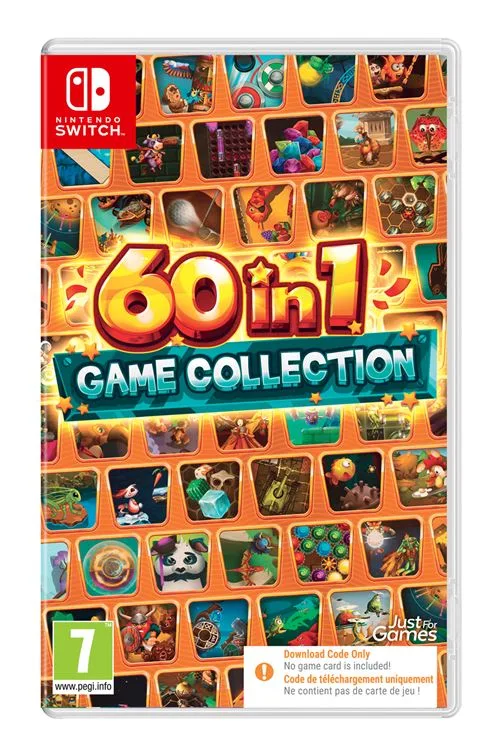 Merge Games 60 in 1 Game Collection Switch