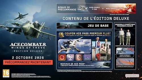 Ace Combat 8 Wings of Theve Deluxe PS5 - vue 2
