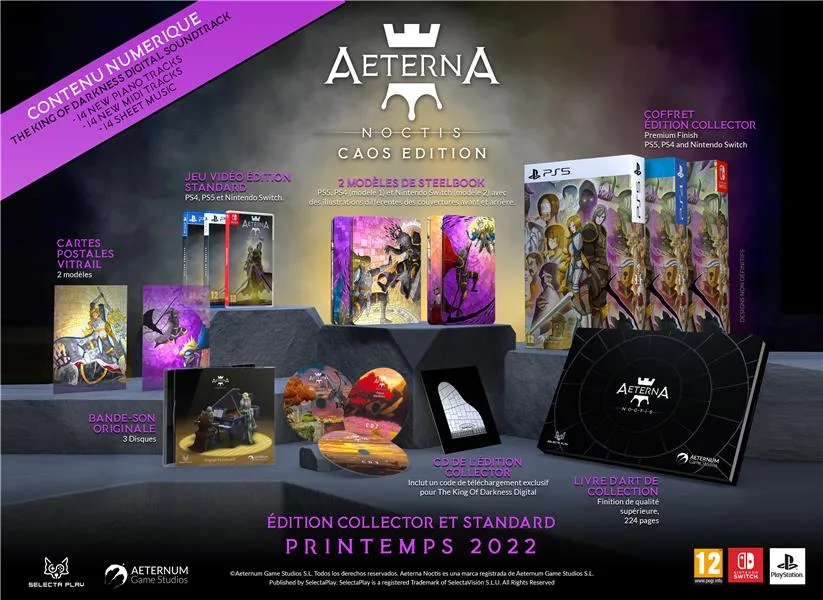 Aeterna Noctis Caos Edition Switch