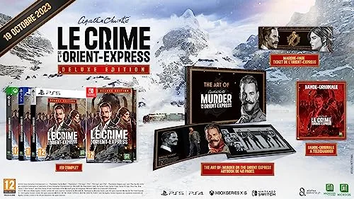 Agatha Christie : Le Crime de l’Orient-Express Deluxe Edition Xbox Series X - vue 2