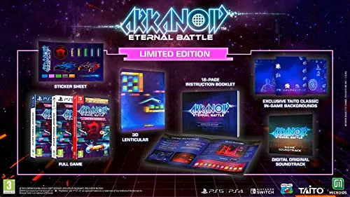 Arkanoid: Eternal Battle Limited Edition PS5 - vue 2