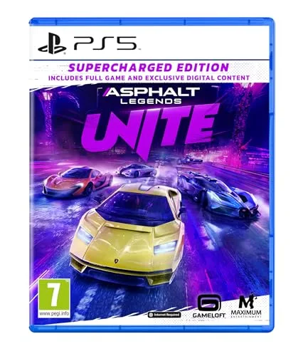 Asphalt Legends Unite Supercharged Edition PS5