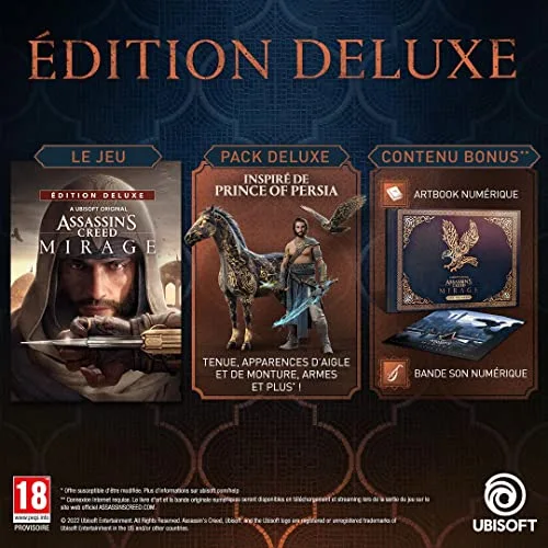 Assassin's Creed Mirage Deluxe PS5 - vue 3
