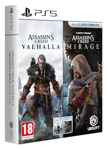 Assassin's Creed Valhalla + Mirage PS5 - vue 2