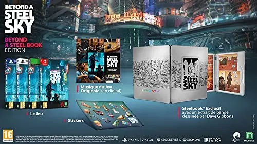 Beyond a Steel Sky Steelbook Edition Xbox - vue 2