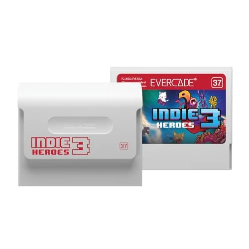 Blaze Evercade - Indie Heroes Collection 3 - Cartouche n° 37 - vue 2