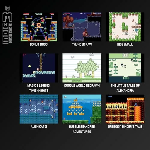 Blaze Evercade - Indie Heroes Collection 3 - Cartouche n° 37 - vue 3