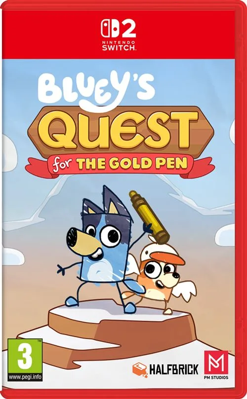 PM Studios Bluey's Quest for the Gold Pen Switch 2