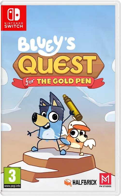 Premium Bluey's Quest for the Gold Pen Switch