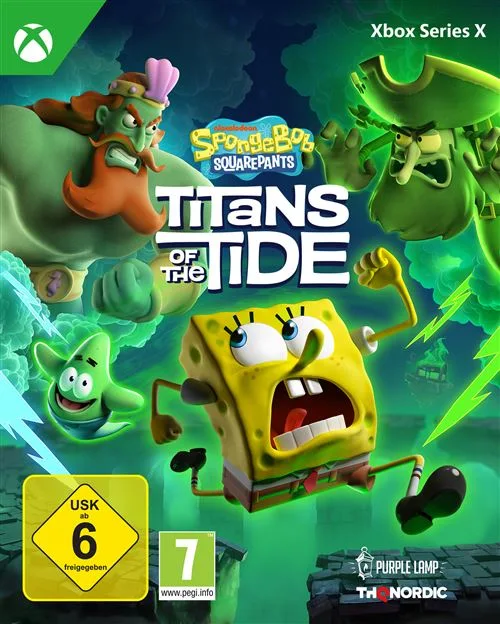 THQ Nordic Bob l'éponge: Les Titans des marées Xbox