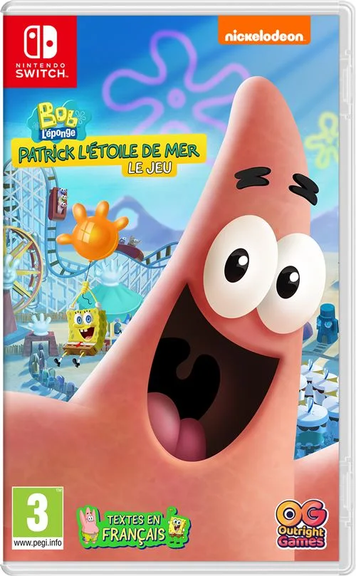Outright Games Bob l'Éponge: Patrick l'Étoile de Mer - Le Jeu Switch