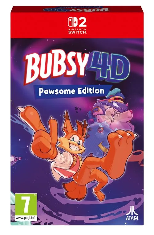 Atari Bubsy 4D Pawsome Edition Switch 2