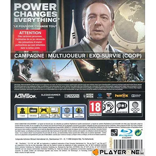 Call of Duty: Advanced Warfare Gold Edition PS3 - vue 2