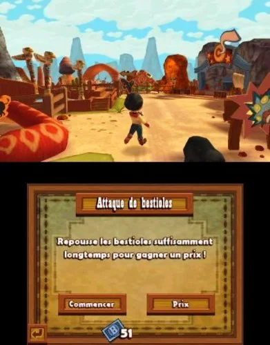 Carnival Games Wild West 3D 3DS - vue 3