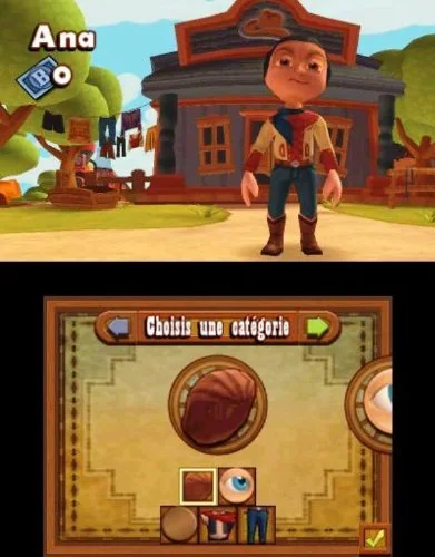 Carnival Games Wild West 3D 3DS - vue 4