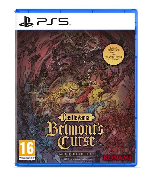 Konami Castlevania Belmont's Curse Midnight Edition PS5