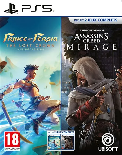 Ubisoft Compilation Prince of Persia + Assassin's Creed Mirage PS5
