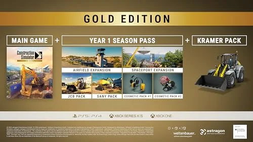 Construction Simulator Gold Edition PS5 - vue 2