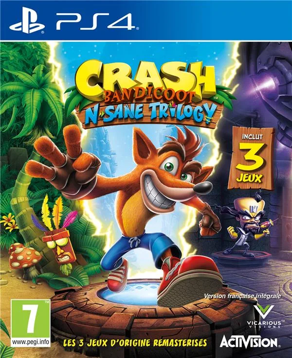 Crash Bandicoot N. Sane Trilogy PS4