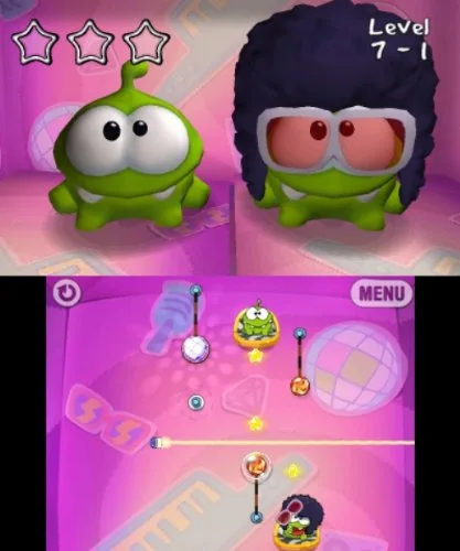 Cut the Rope: Triple Treat 3DS - vue 3