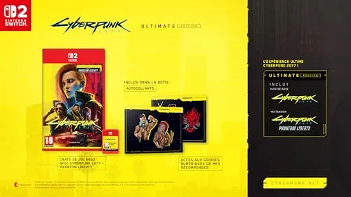 Cyberpunk 2077 Ultimate Edition Switch 2 - vue 2