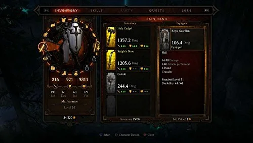 Diablo III Ultimate Evil Edition PS4 - vue 7