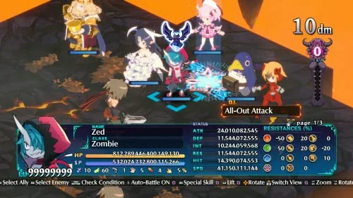 Disgaea 6 Complete Jeu PS4 - vue 7