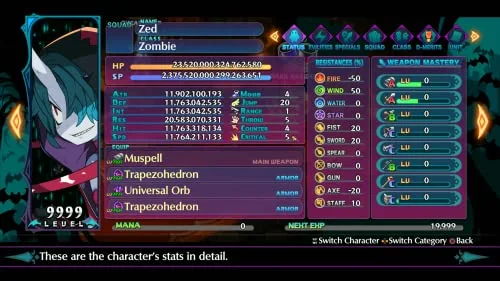 Disgaea 6 Complete Jeu PS5 - vue 9