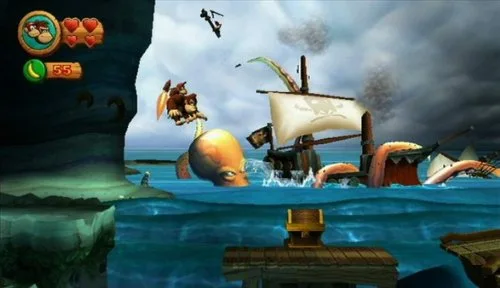 Donkey Kong Country Returns Selects Jeu Wii - vue 8