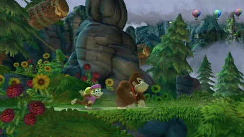 Donkey Kong Country: Tropical Freeze Jeu Wii U - vue 6