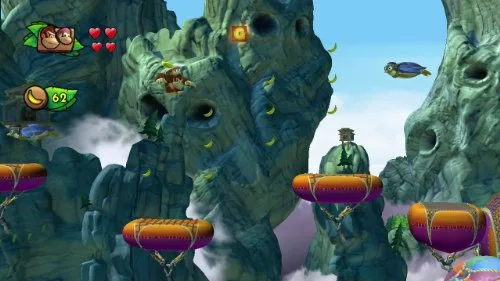 Donkey Kong Country: Tropical Freeze Jeu Wii U - vue 7