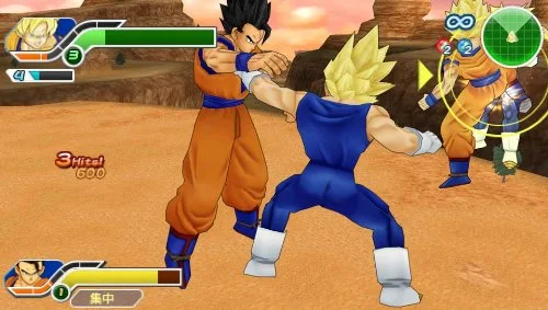 DRAGON BALL Z TENKAICHI TAG TEAM ESSENTIAL / PSP - vue 2