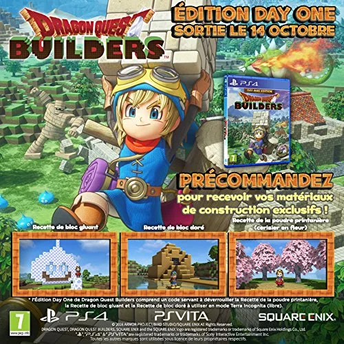 Dragon Quest Builders Edition Day One PS4 - vue 2