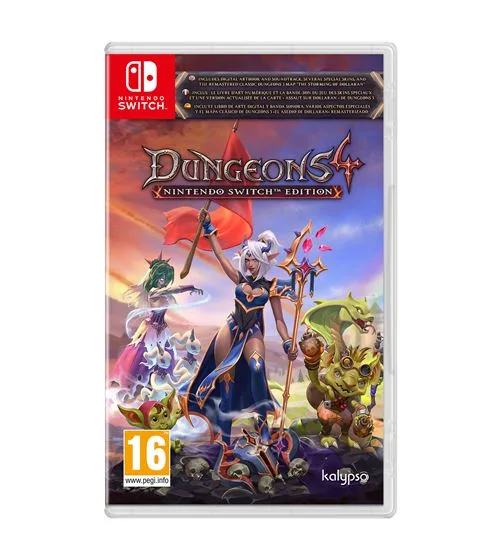Kalypso Media Dungeons 4 Deluxe Edition Switch