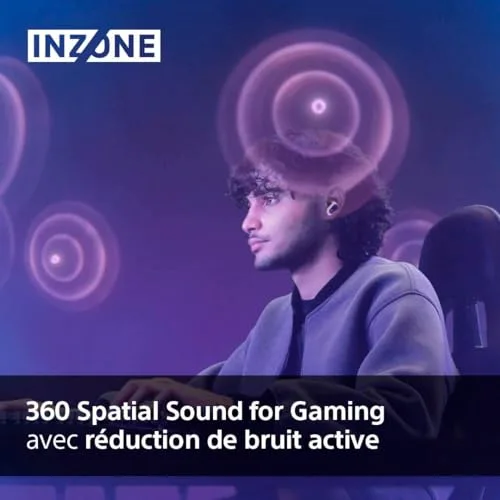 Sony INZONE Buds WF-G700NW PS5/PC - vue 3