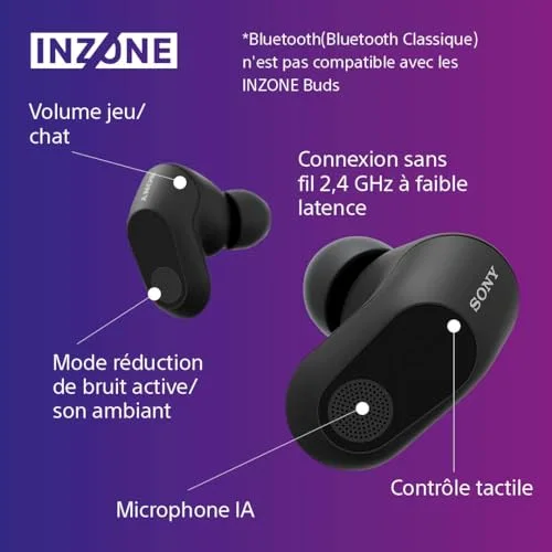 INZONE Buds WF-G700N PS5 - vue 6
