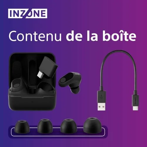 INZONE Buds WF-G700N PS5 - vue 7
