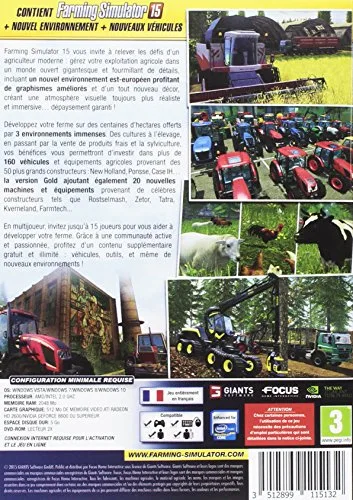 Farming Simulator 15 Gold Edition PC - vue 2