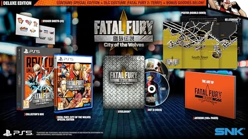 Fatal Fury City of the Wolves Deluxe Edition PS5 - vue 2