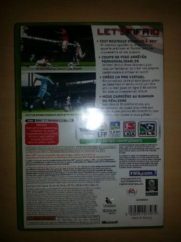 FIFA 10 Standard Xbox 360 - vue 3