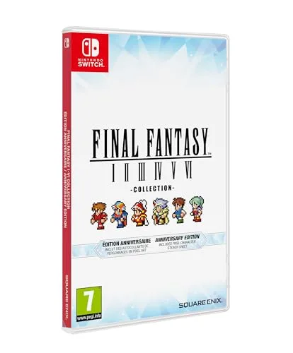 Final Fantasy I-VI Collection Édition Anniversaire Switch - vue 2
