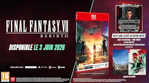 Final Fantasy VII Rebirth Digital Deluxe Edition Switch 2 - vue 2