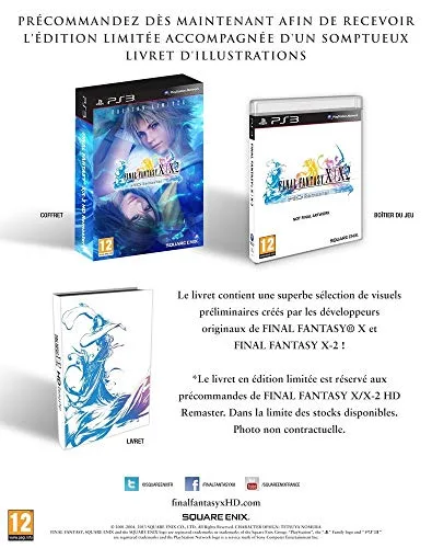 Final Fantasy X/X-2 HD Remaster Collector's Edition PS3