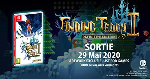 Finding Teddy 2 Definitive Edition Just Limited Jeu Nintendo Switch - vue 3