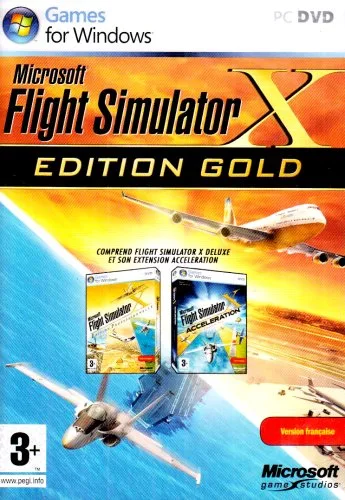 Microsoft Flight Simulator X Gold Edition PC