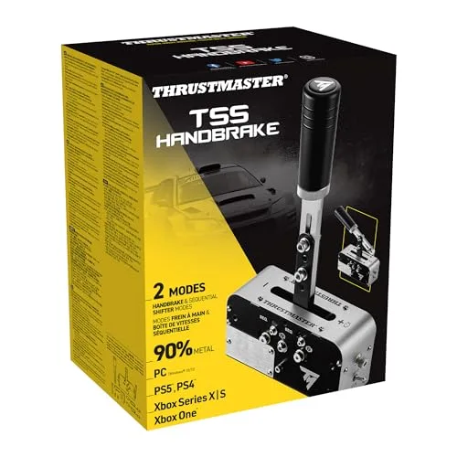 Frein à main progressif et boîte de vitesses séquentielle - THRUSTMASTER - TSS Handbrake WW VERSION - Maîtrisez lart du - vue 4