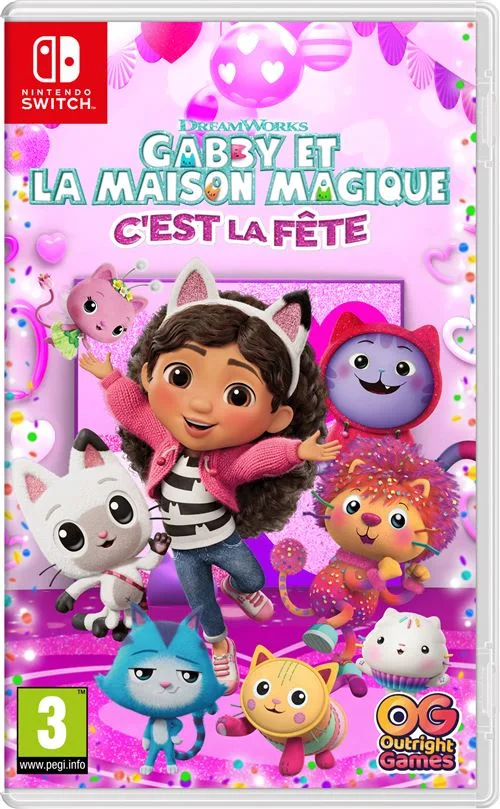 Outright Games Gabby et la Maison Magique C'est la Fête Switch