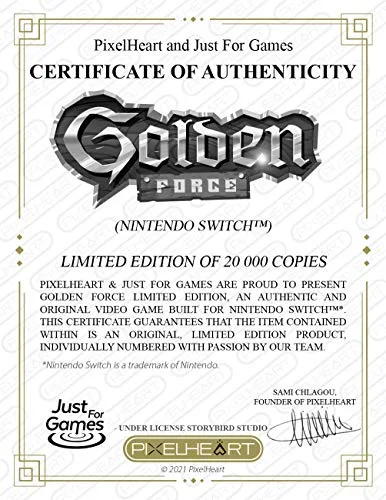 Golden Force Jeu Switch - vue 2