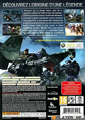 Halo Reach Jeu Xbox 360 - vue 2
